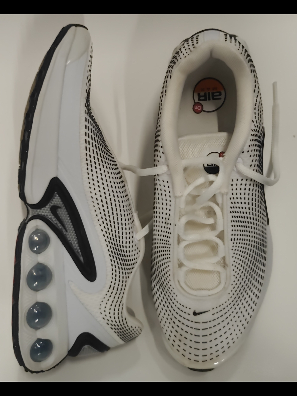 Nike Air Max Dn White Photon Dust Metallic Silver New DV3337-103 Men's Size 11